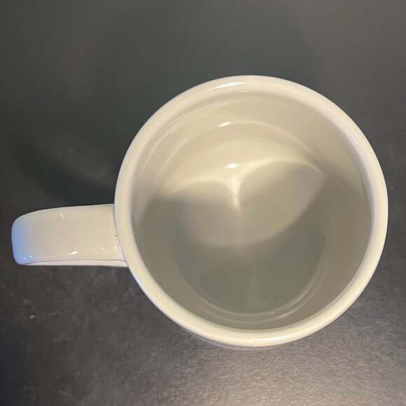 GODDESS Incised Glossy Gray Stoneware Mug with Unglazed Base - Picture 9 of 11